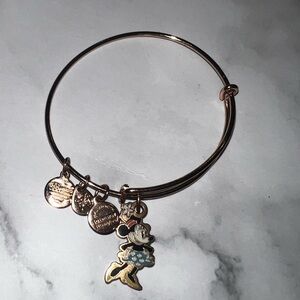 Alex & Ani x Disney Parks Minnie Mouse Bracelet Rose Gold